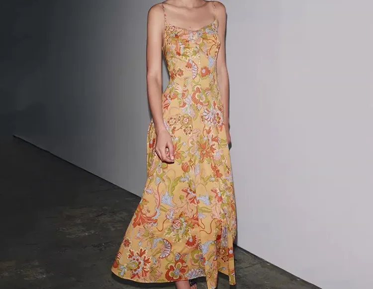 전형적인 여성 드레스