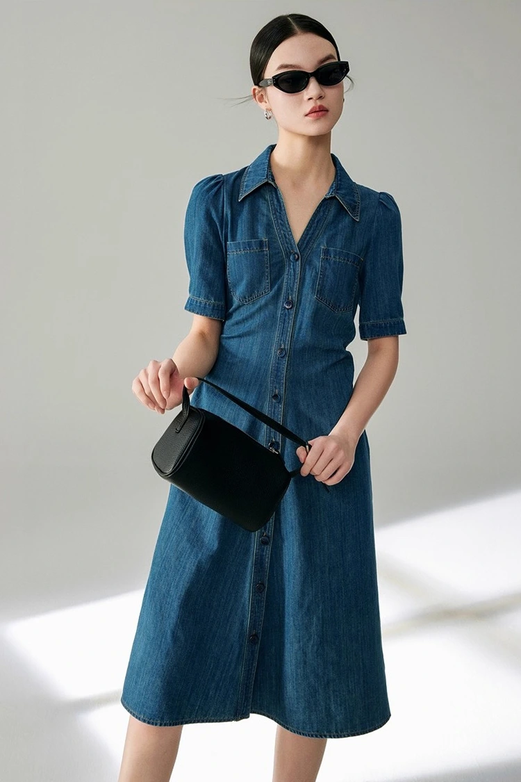 여성 청바지 코튼 고급 드레스